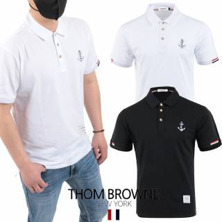 thom-browne-앵커자수-골드버튼-pk-티셔츠-명품 레플리카 미러 SA급